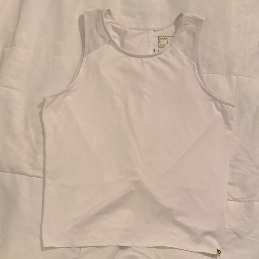 Lucky in Love Cream UV Protection Top